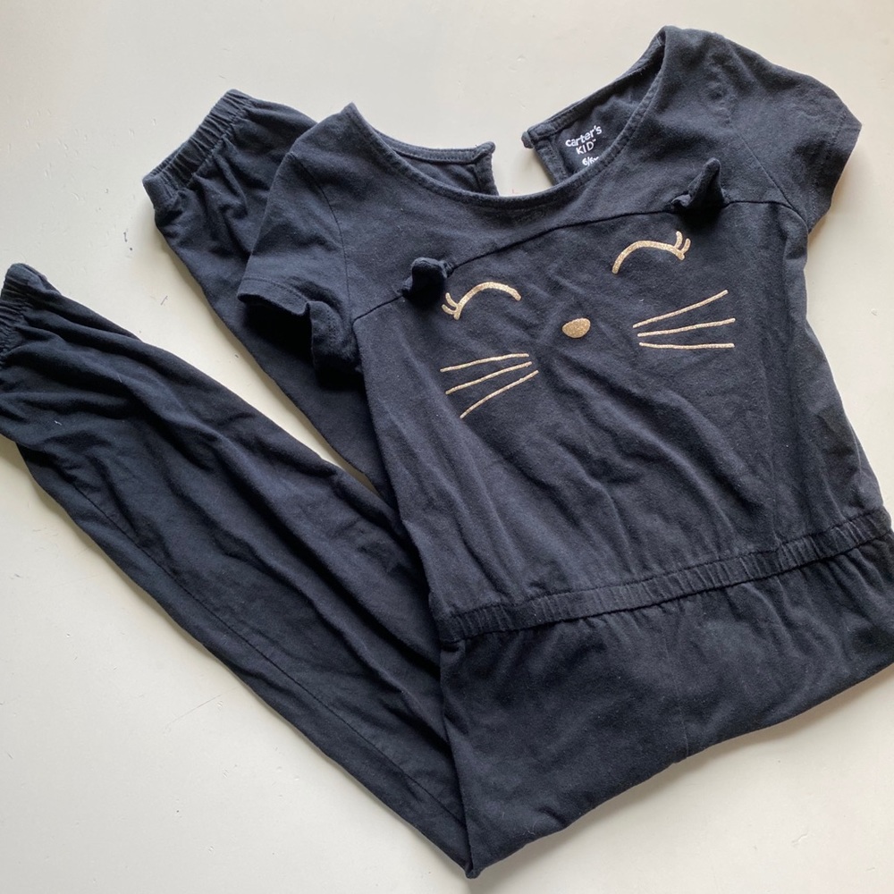Carters Cat Jumpsuit